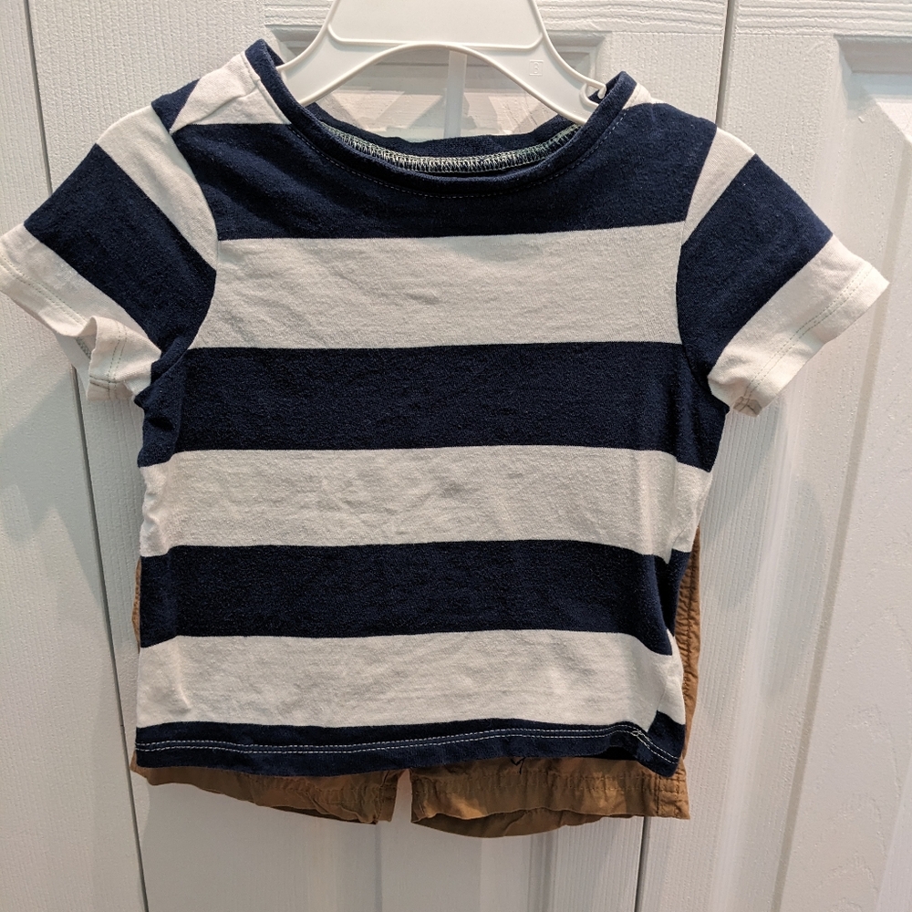 BUNDLE - 3 Pieces; T-shirt, Shorts and Polo; Size 2T
